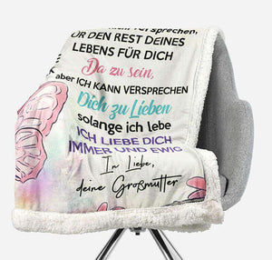 Fernweeh™ Decke von Großmutter zu Enkelin - "Fabelhafter Charme der Gefühle"