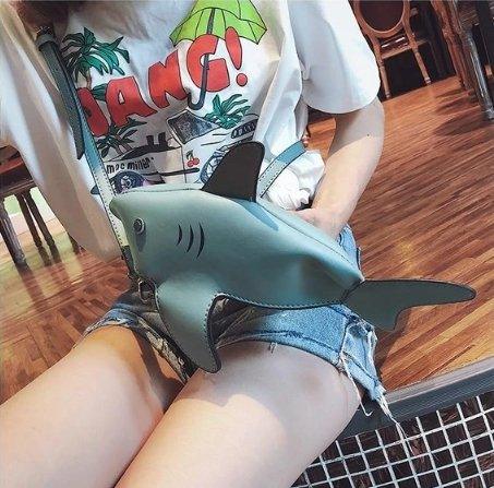 Hai-Angriff Umhängetasche