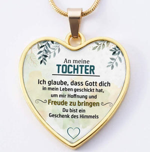 Fernweeh™ Halskette für Tochter "Pure Liebe"