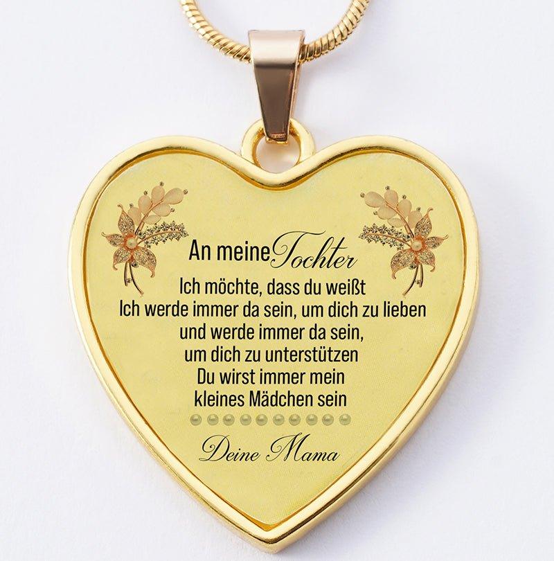 Fernweeh™ Halskette von Mutter zu Tochter "Strauß Sommerblumen"