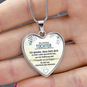 Fernweeh™ Halskette für Tochter "Pure Liebe"