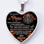 Fernweeh™ Halskette von Mann zu Frau "Das Feuer der Liebe"