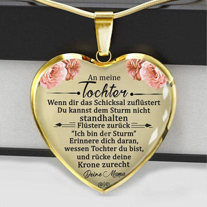 Fernweeh™ Halskette von Mutter zu Tochter "Blumen für einen Engel"