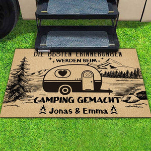 Camping-Fußmatte - Beste Erinnerungen