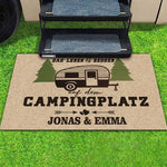 Camping-Fußmatte - Das Leben ist besser