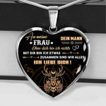 Fernweeh™ Halskette von Mann zu Frau "Die Kraft unserer Liebe"