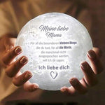 Fernweeh™ Mondlampe für Mutter "Warme Gefühle"